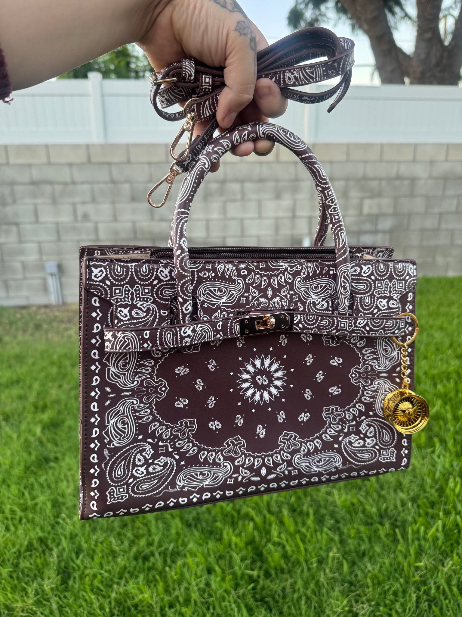 Bandana bag tote