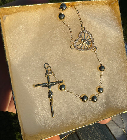 Gold Rosary