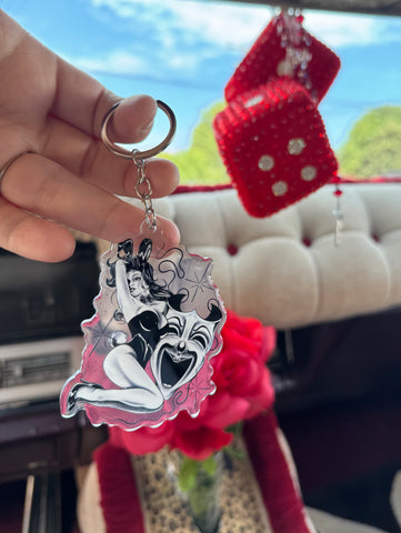 Playgirl Keychain