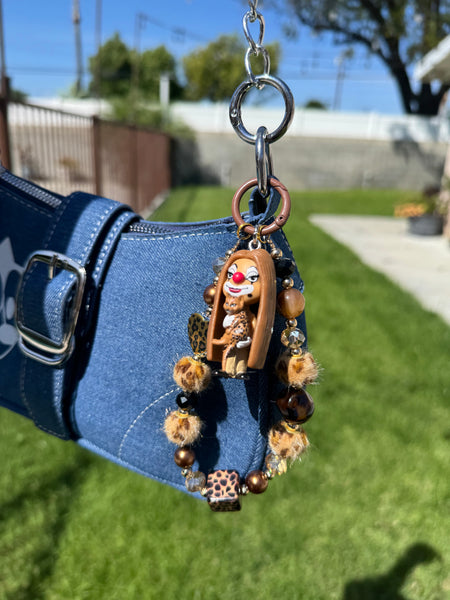 Leopard Bag Chain/Phone Chain