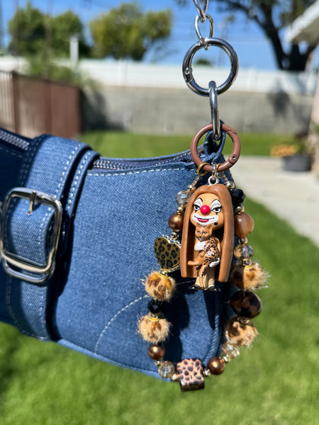 Leopard Bag Chain/Phone Chain