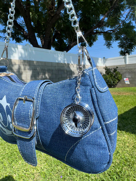 Wire Wheel Keychain