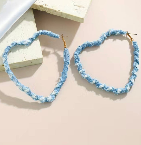 Jean heart hoop