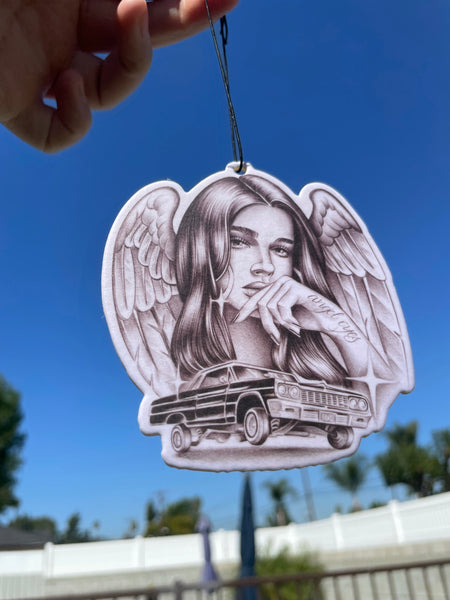 Angel baby air freshener